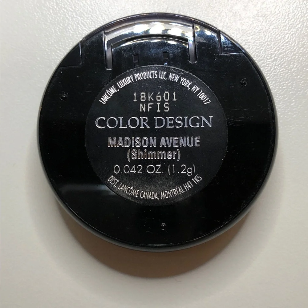 Lancôme color design single Madison Avenue NEW